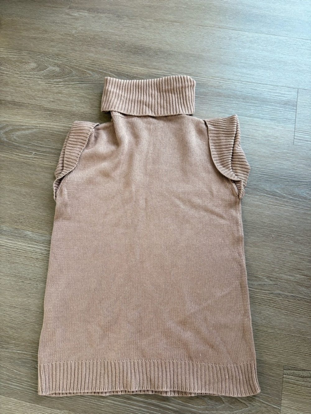 Joseph Ribbed Sleeveless Turtleneck